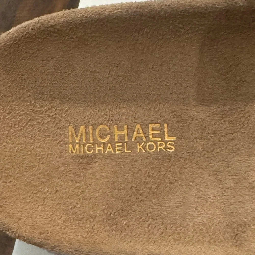 MICHAEL Michael Kors Lucinda Signature Logo Thong Sandal (NWOT)